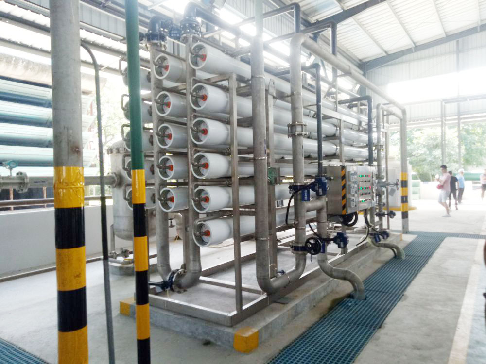 A certain 400tph desalination water system